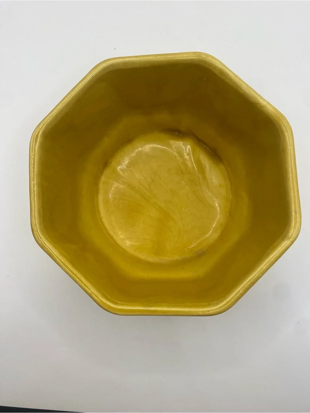 Cookson Pottery (CP) vintage mustard
